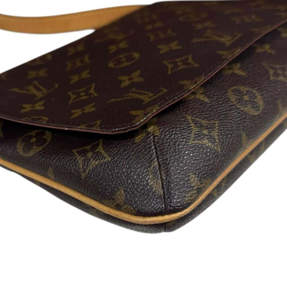 LOUIS VUITTON Authentic Brown Monogram Canvas Shoulder Bag - Picture 12 of 16
